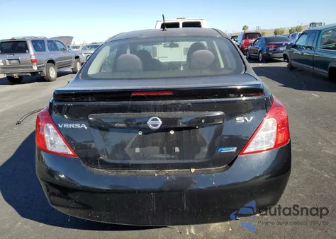 2014 Nissan Versa S из США, поврежденный, VIN 3N1CN7AP7EK455191